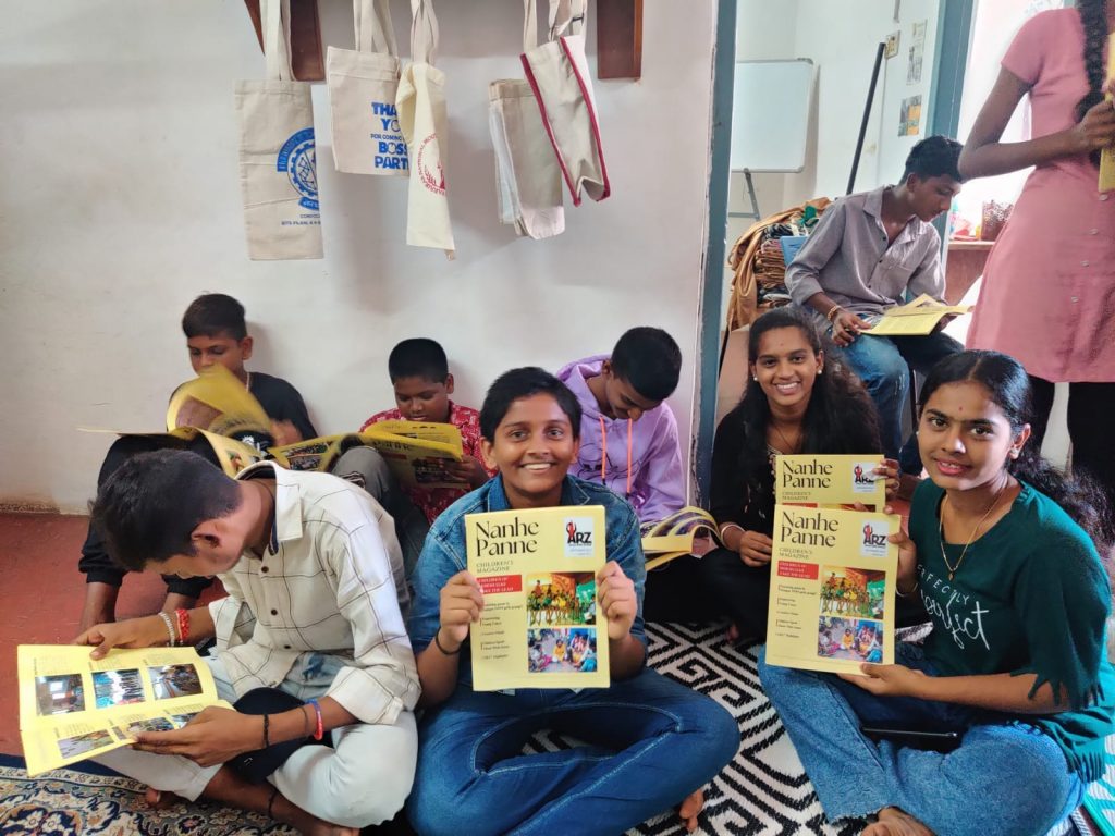 Release of the bi-annual magazine Nanhe Panne