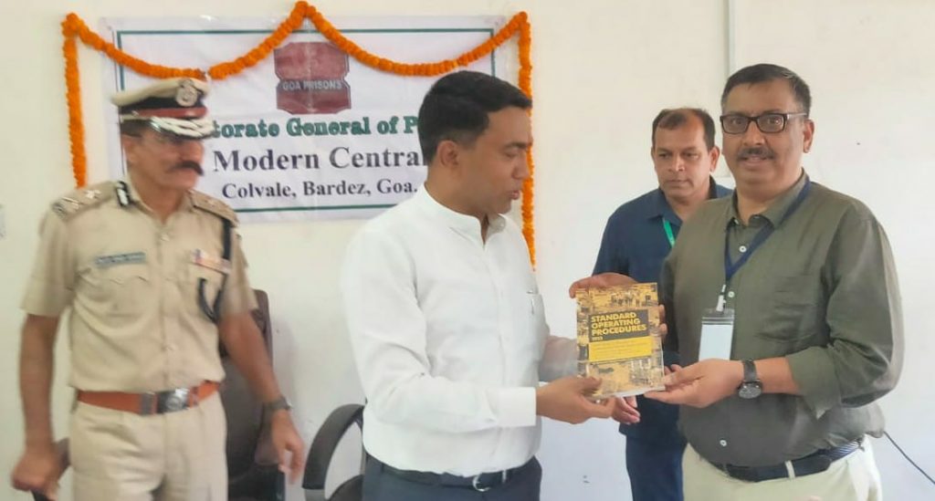 Sharing of the Standard Operating Procedures on Sex Trafficking with the Hon’ble CM of Goa