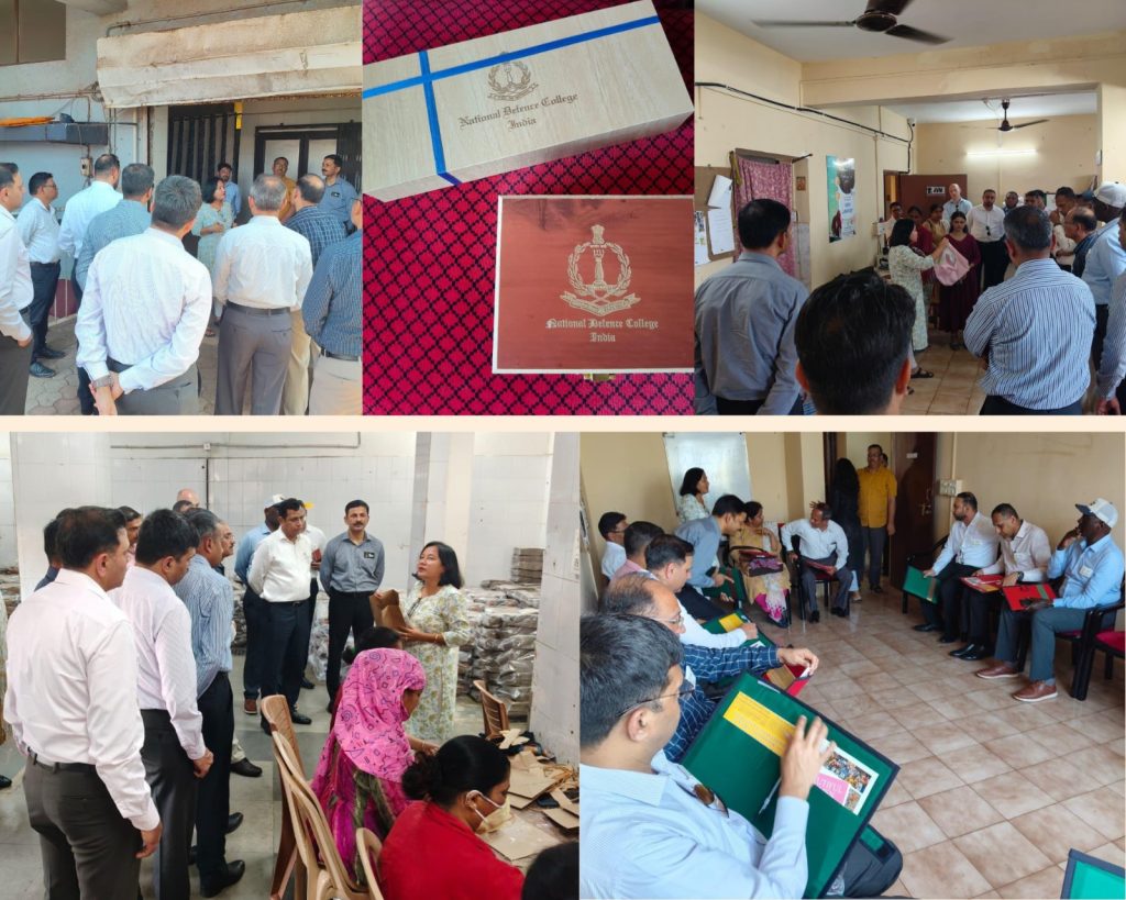 International Defence Officers Visit WISH Livelihood Centre