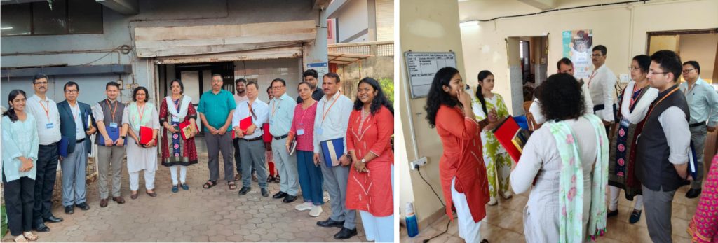 IAS Officers Visit ARZ and WISH Livelihood Centre